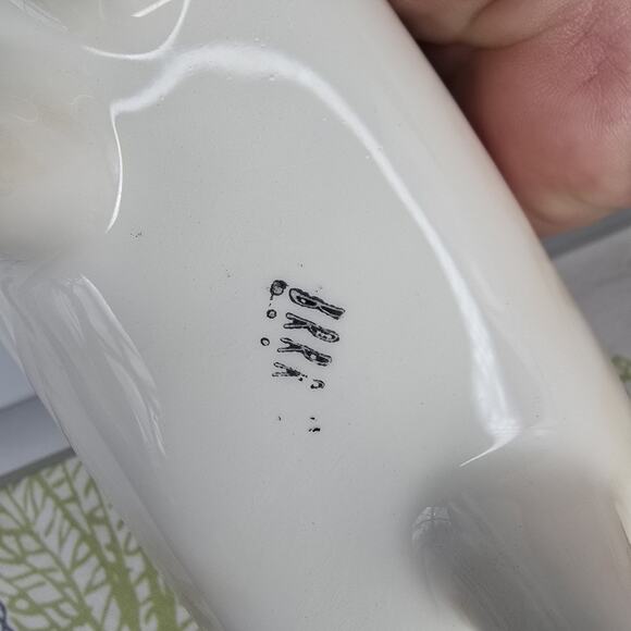 Adorable Corgi Dog Planter Hand Painted Ceramic Alex - Picture 8 of 11